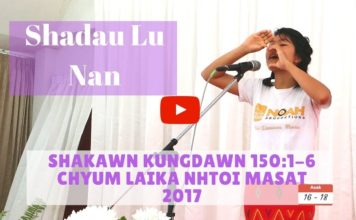 Bible Sunday: Shayi Shadau Lu Nan