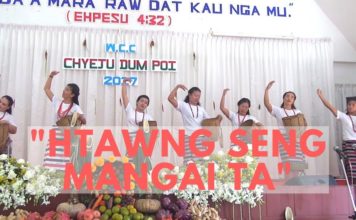 Thanksgiving: Htawng Seng Mangai Ta: Daniela Hpung Lawk Kanu Num Ni